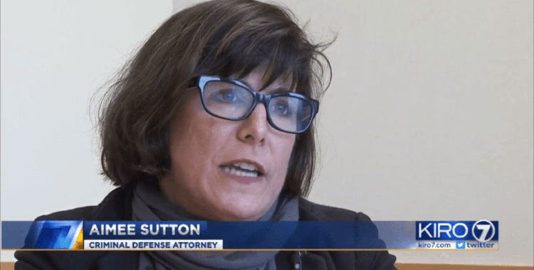 Aimée Sutton interview on KIRO 7 TV News